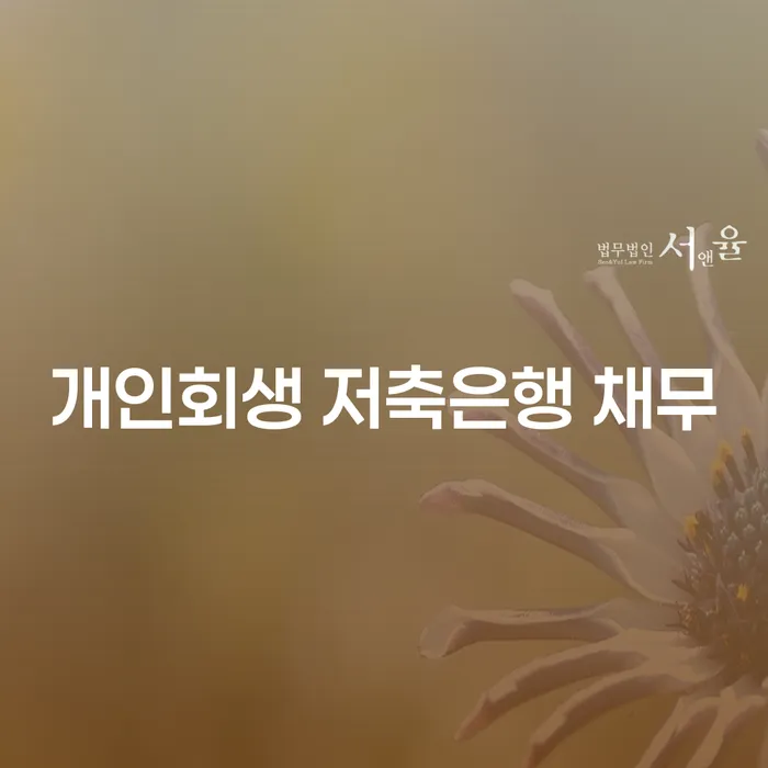 개인회생변제금 개인회생 제도 채무조정제도를 이용