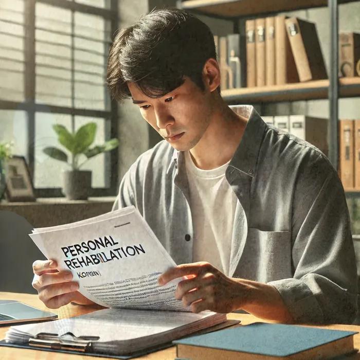 개인회생진술서