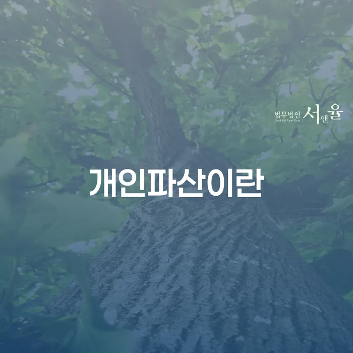 개인회생파산신청 대출 받은 돈채무조정 직접상담